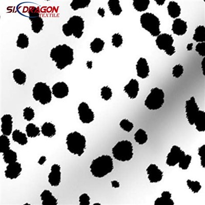 Teixit de cotó d'impressió dalmàcia per a peces de vestir
